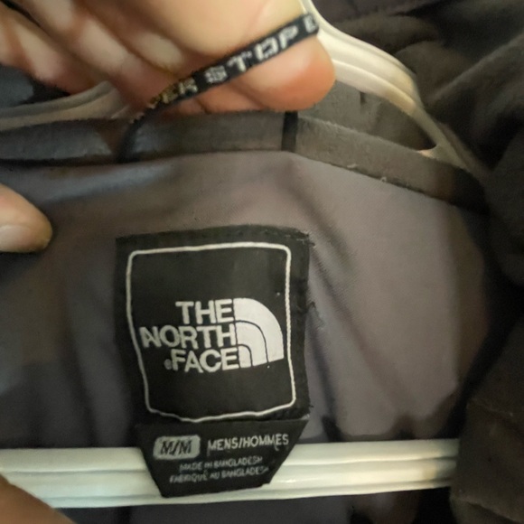 The North Face Men's Dark Gray Performance Hooded M Puffer Jacket Down Hyvent - Picture 4 of 15